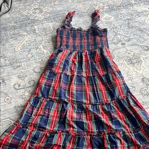 J crew tartan dress